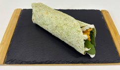Špenátová tortilla